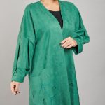 مانتو سوییت گلدوزی برگی
