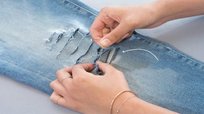 چطور شلوار را زاپ دار کنیم ؟ | گالری مانتو میرداماد 161 شلوار زاپ دار