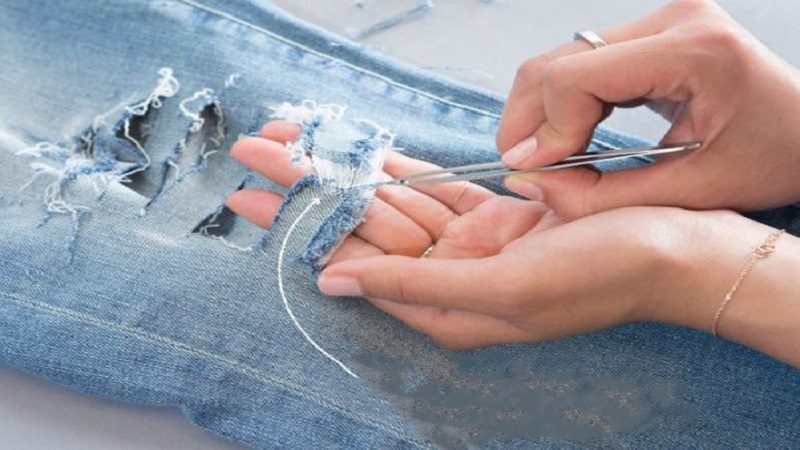 چطور شلوار را زاپ دار کنیم ؟ | گالری مانتو میرداماد 162 شلوار زاپ دار