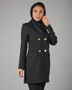 کت و شلوار دیپلمات چهارخونه کوتاه