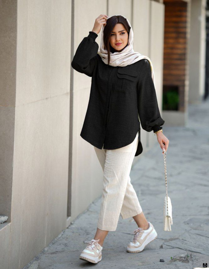 مانتو چه رنگی بخریم؟ راهنمای خرید مانتو مناسب با انواع استایل ها | گالری مانتو میرداماد 995 20701 84c6eabb 214e 4c0c 9720 087570ddc690 خرید مانتو تابستانی