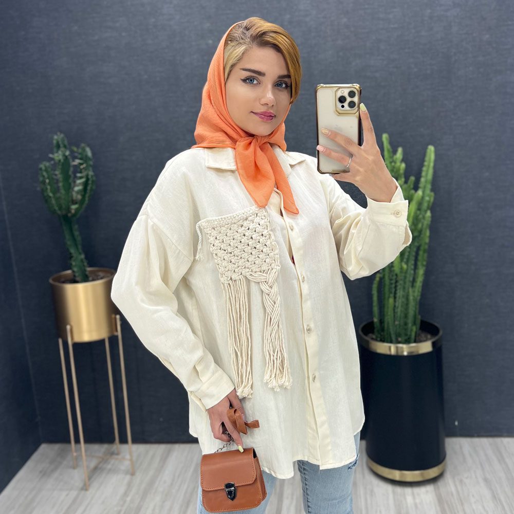 الگوی شومیز مانتویی | گالری مانتو میرداماد IMG E1880 شومیز مانتویی جیب دار