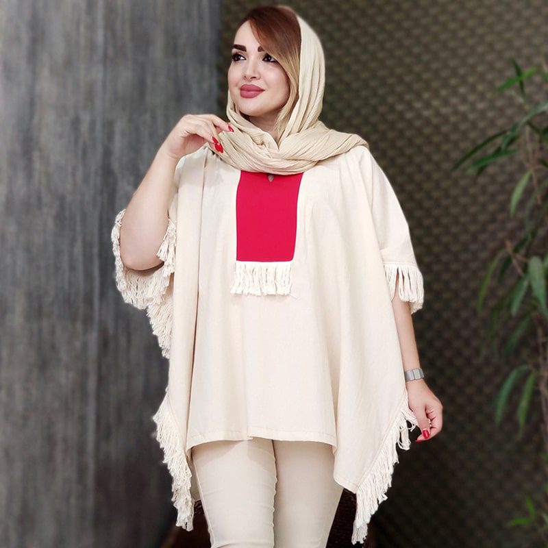 مانتو پانچ؛ محبوبترین ترند ۲۰۲۴-۲۰۲۵ که هنوز طرفدار دارد | گالری مانتو میرداماد 2450079 5 min مانتو پانچ