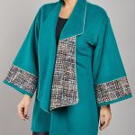 مانتو یقه ترکیبی
