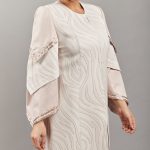 مانتو ژاکارد ملیله دوزی