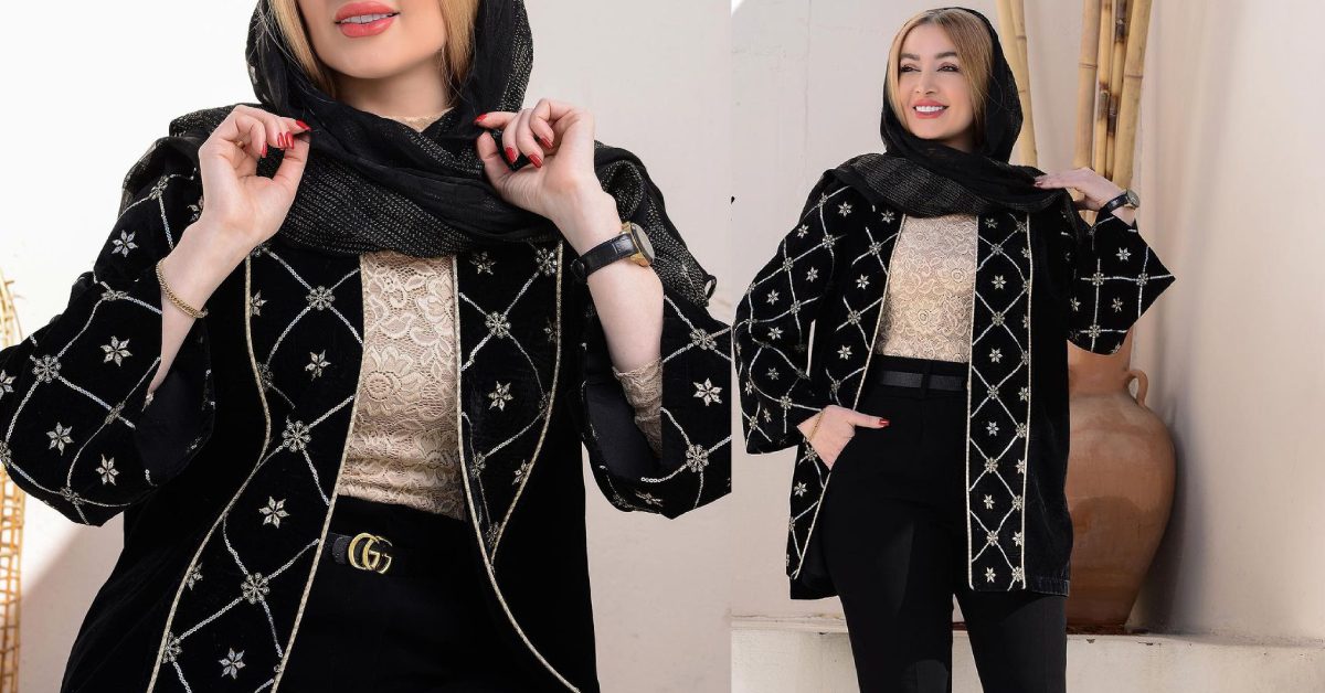 مانتو مخملی