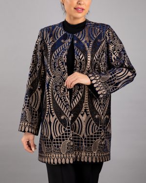 مانتو مخمل بته چغه