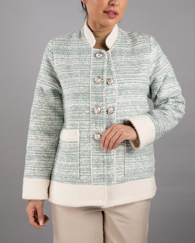 کت لمزور دکمه طلایی